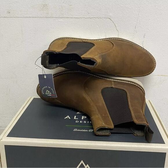 Alpine Design Women’s Light Brown/TAN Bottom Blaze Chelsea Boot AD23WCW007 - 10 - Picture 6 of 9